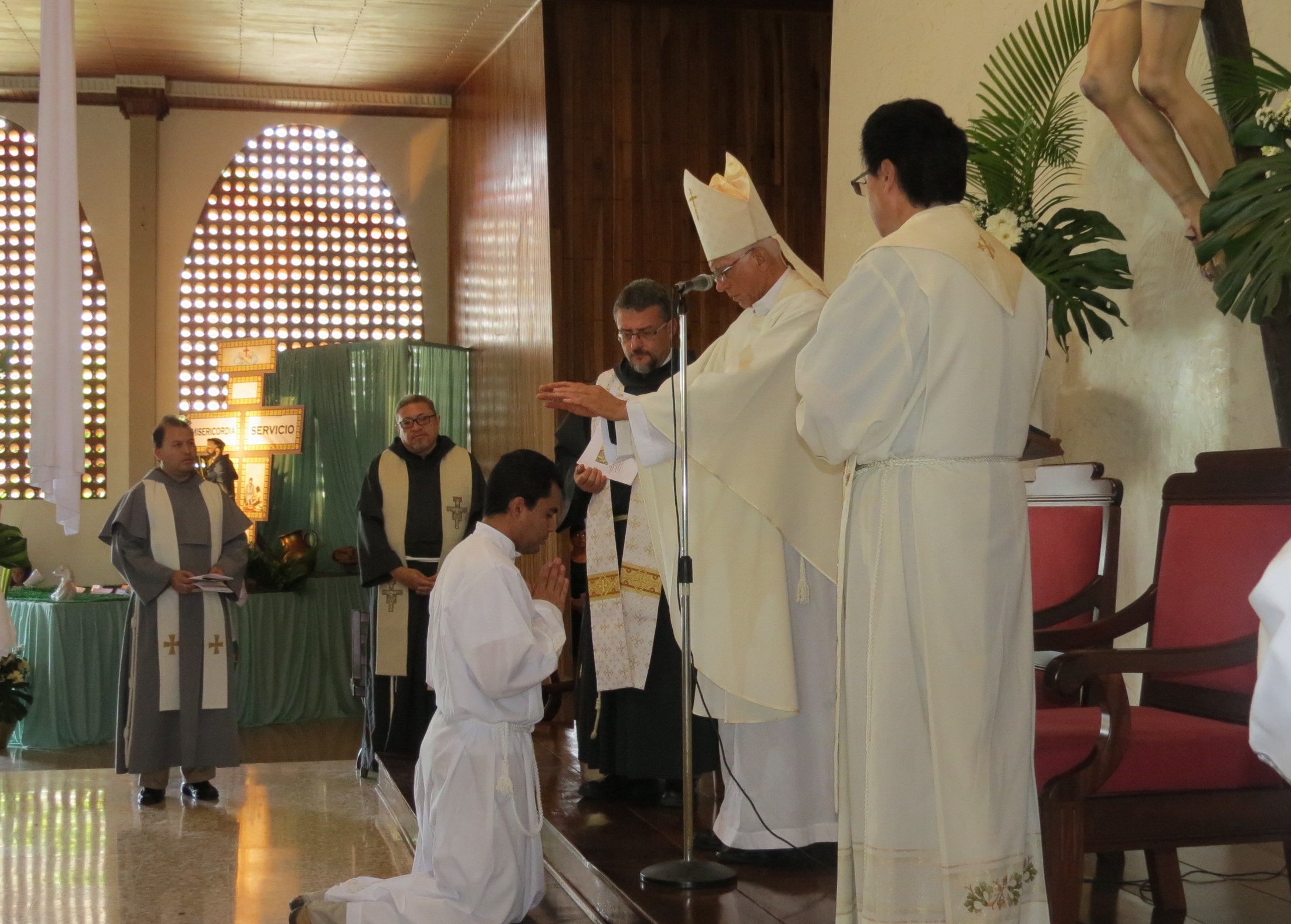 Diaconate of Friar Jorge Rodríguez Barillas, OFM Conv. | Our Lady of ...